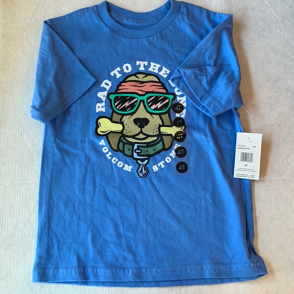 Volcom kids graphic t-shirt 4T/S